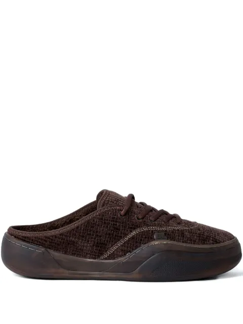 ERL corduroy slip-on sneakers Brown ERL11SH07