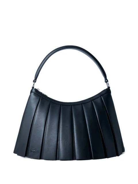 Lacoste smooth-grain logo lenglen tote bag Black NU5015DP000