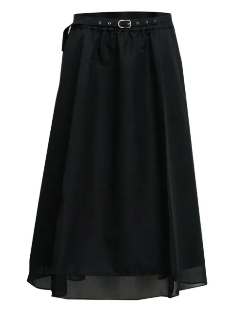 3.1 Phillip Lim belted midi skirt Black F25136190LCO