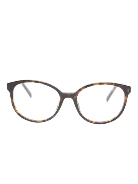 Gucci Eyewear oval-frame glasses Brown GG1996O002