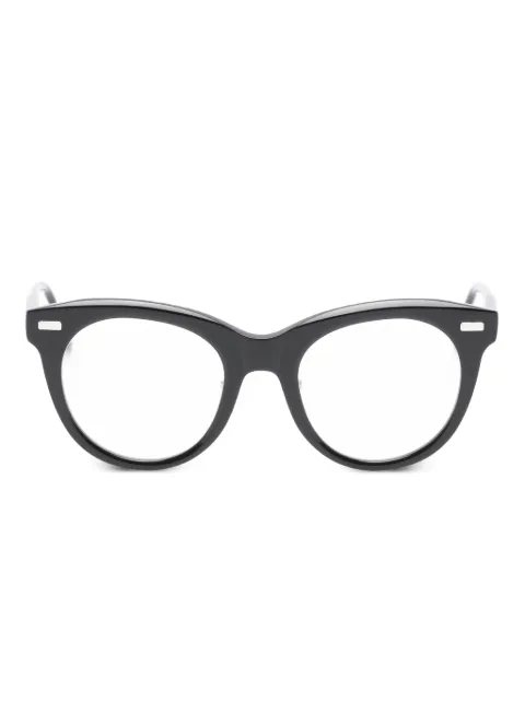 Thom Browne Eyewear Round Frame Glasses Black UEO946A