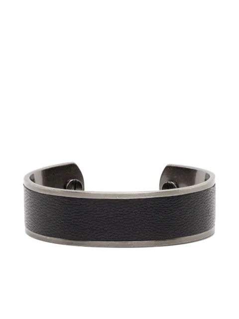 TEAM WANG design acceptance bracelet Black TWFW25F411