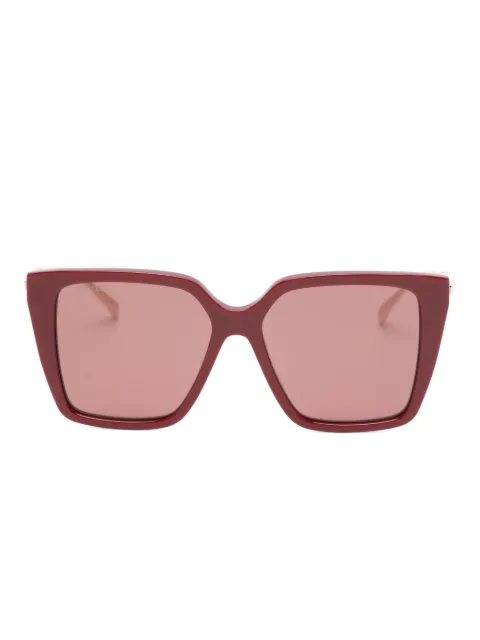 Gucci Eyewear geometric-frame sunglasses Gold GG1967S