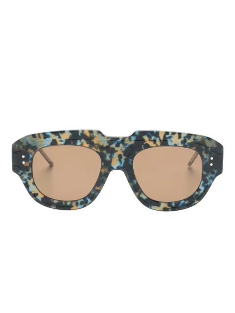 Thom Browne Eyewear geometric sunglasses Blue UES948AG0002