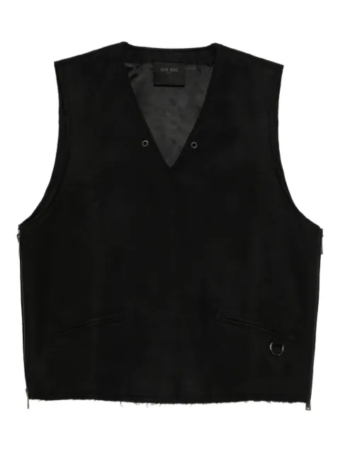 TEAM WANG design v-neck vest TWFW25A404