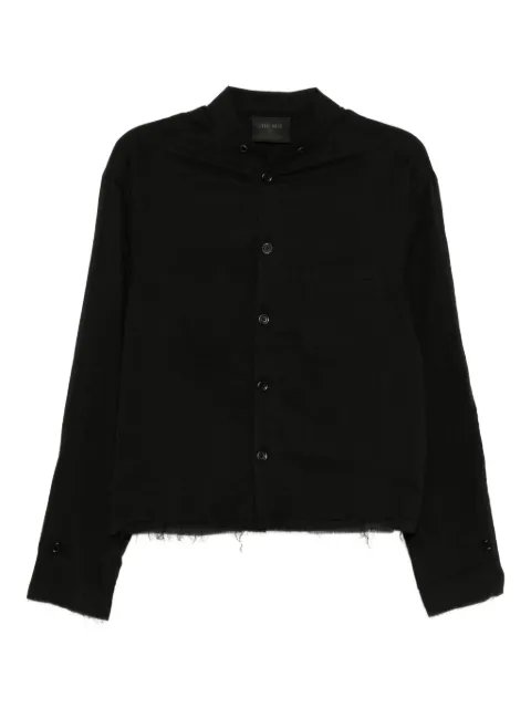TEAM WANG design textured shirts TWFW25A389