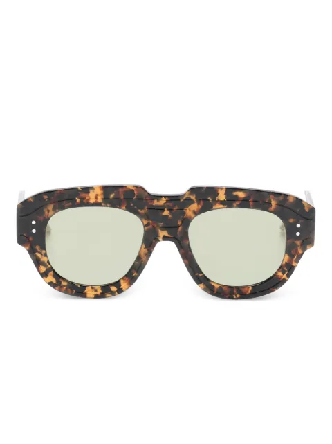 Thom Browne Eyewear geometric sunglasses Brown UES948AG0002