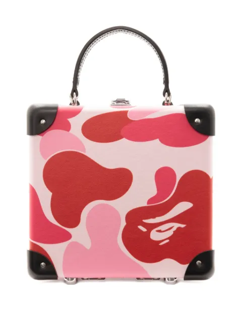 A BATHING APE® x Globe-Trotter camouflage-pattern luggage Pink GTBAPEPN7MUC