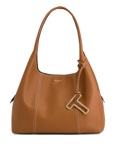Le Tanneur Juliette zip shoulder bag Brown TJET1060