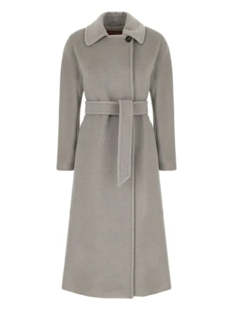 Max Mara Tenzone belted coat Grey TENZONE