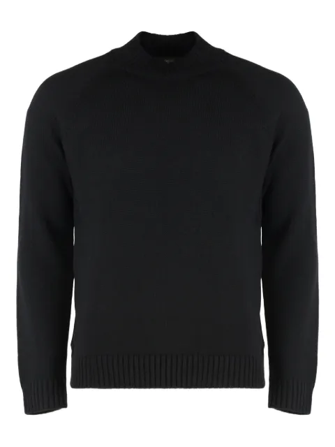 slowear crew-neck long-sleeve sweater Black 810188ZR229
