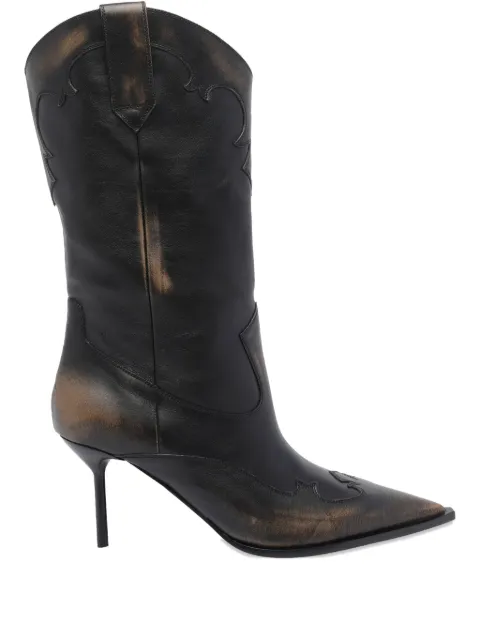 Paris Texas 70mm Lidia western-design pointed boots Black PX1795XLTHB