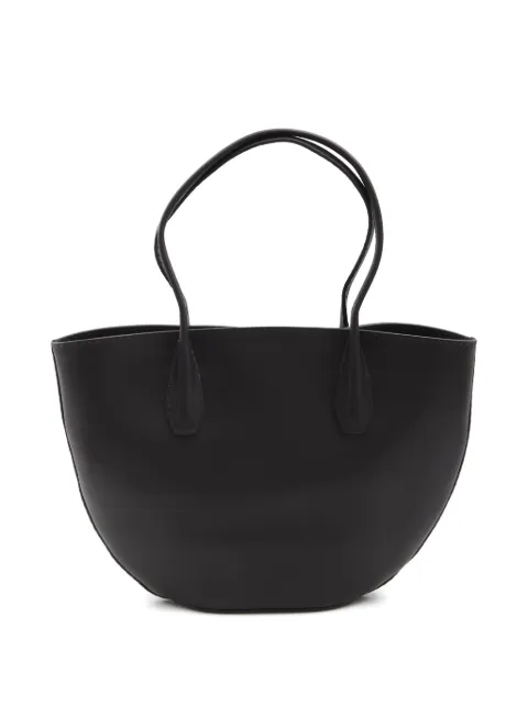 The Row Alger leather tote bag Black W1856L72