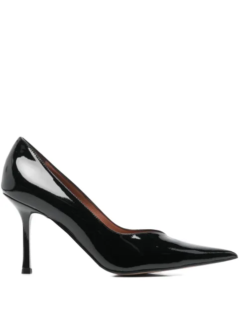 Castagna 85mm Anya pointed-toe pumps Black ANYA