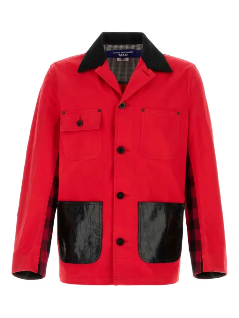 Junya Watanabe MAN panelled jacket Red WPJ028