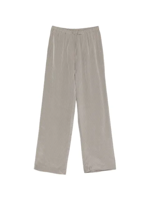 Róhe striped-pattern palazzo pants Grey 41830192