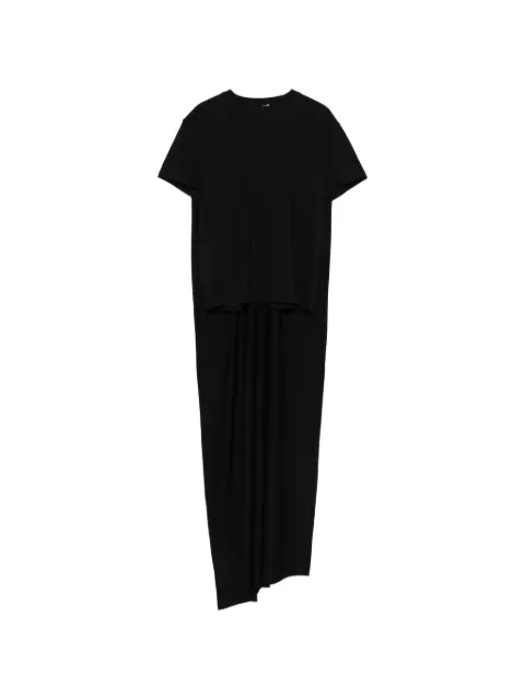 Magda Butrym draped T-shirt Black 279426