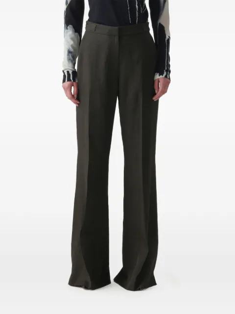 Jason Wu Collection back-slit-detail trousers Green R2607002