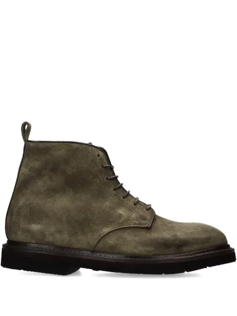 Premiata lace-up boots Green 32312RAINOLIVEDINOGY