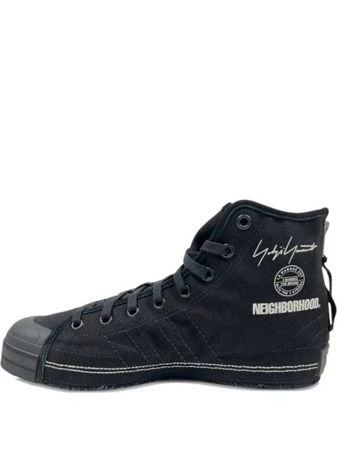 Y-3 x Neighborhood zip-detail sneakers Black JP6454