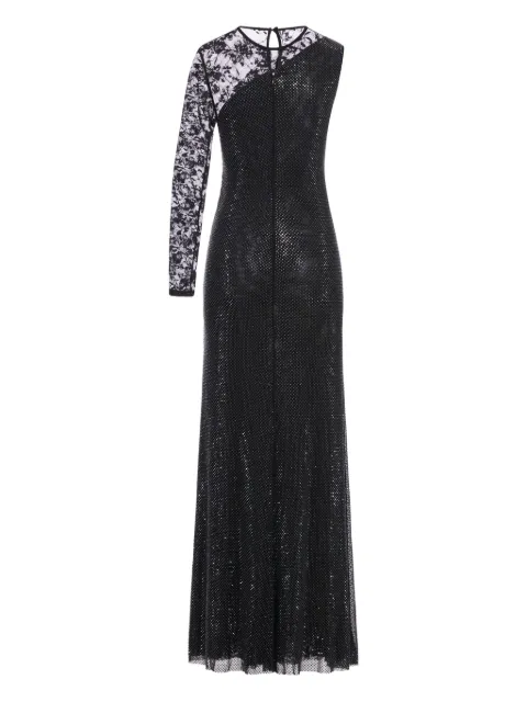 Self-Portrait detail-embellished maxi dress Black PF25100XB