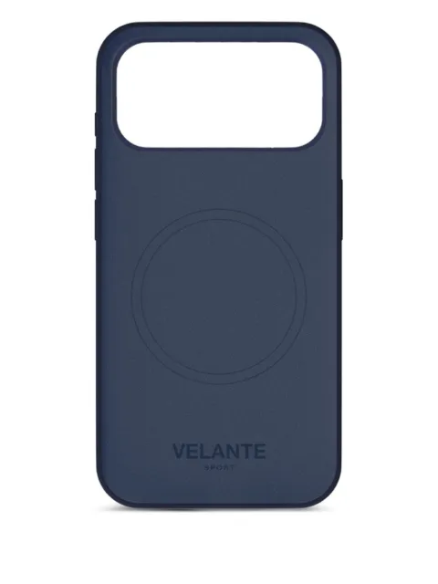 VELANTE logo-detail iPhone 17 pro max phone case Blue 01VS6AI17PMMIDNIGHT