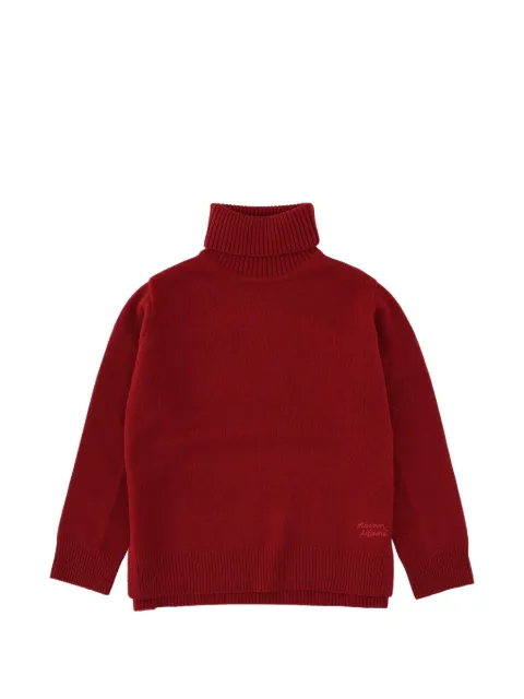 Maison Kitsuné roll-neck sweater Red PW00813KT11710143