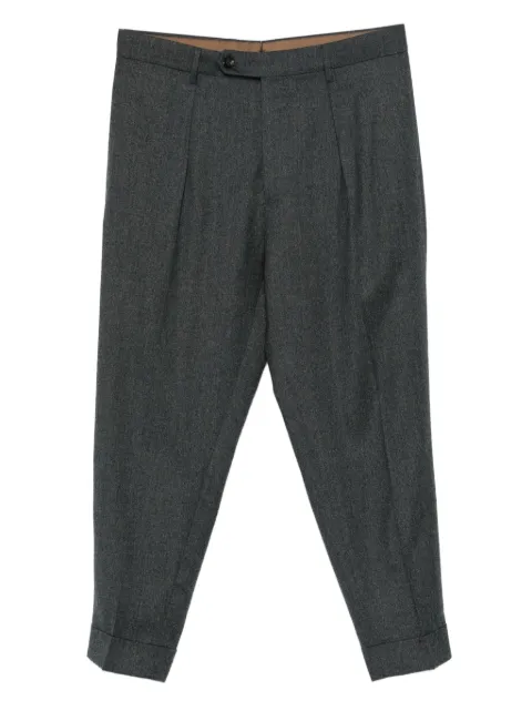 Berwich Chiaia pleated trousers Grey CHIAIARD5470