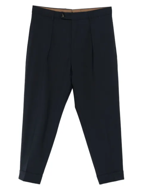Berwich Chiaia pleated trousers Blue CHIAIAGT1442X