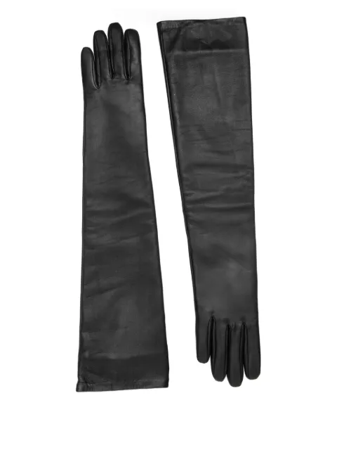 The Frankie Shop leather gloves Black GLFS21168100