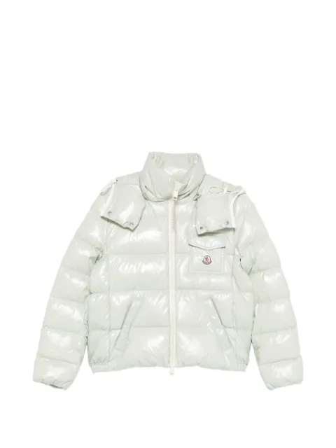 Moncler Andro padded shiny jacket Green L10931A00094597EU