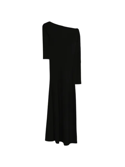 Róhe twisted jersey maxi dress Black 41833183