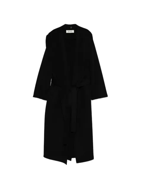 Róhe signature scarf coat Black 41610238