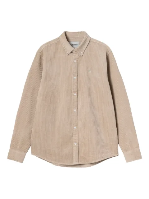 Carhartt WIP Madison long-sleeve shirt Neutrals I029958