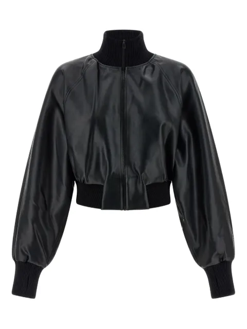 Norma Kamali high-neck bomber jacket Black ST3254LVR31001