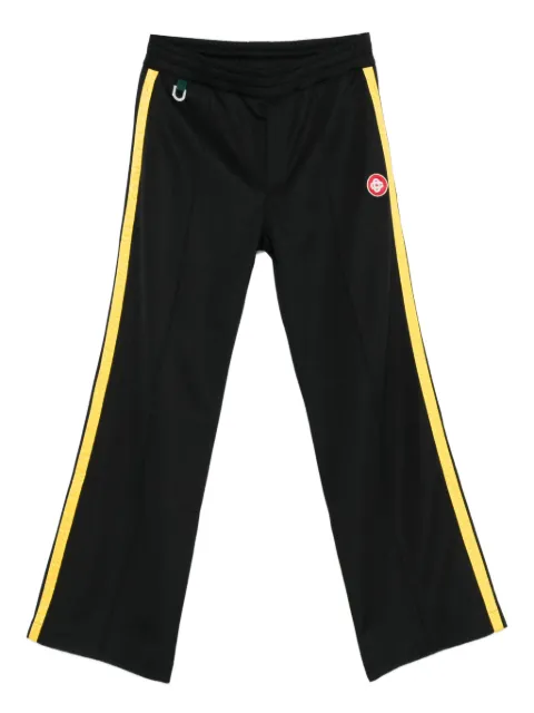 Casablanca stripe logo trousers Black MPF25JTR282