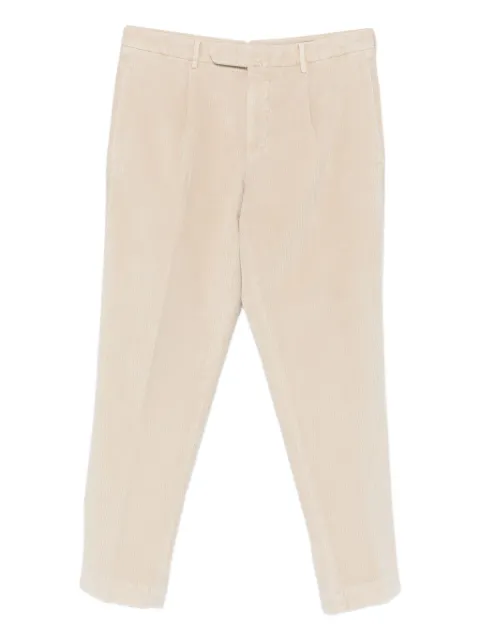 Dell'oglio pleated corduroy trousers Neutrals SCILLADSE3407