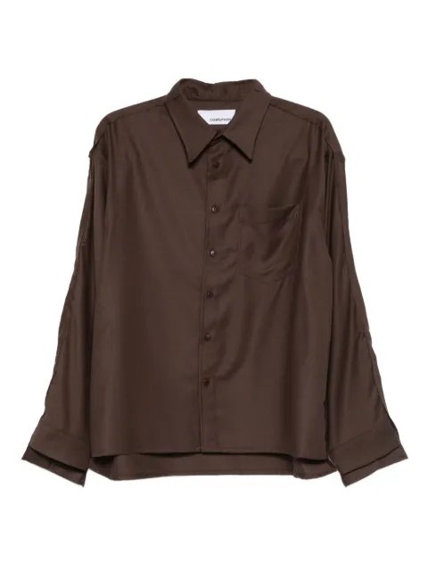 Costumein patch-pocket shirt Brown RICHARDARAD