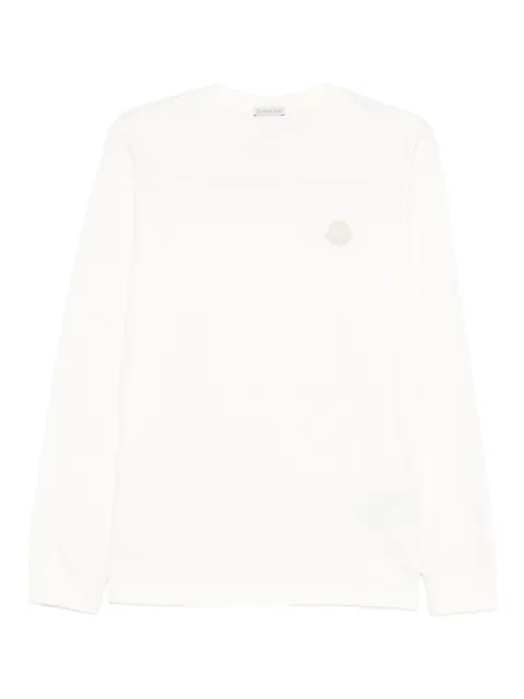Moncler long-sleeve T-shirt White L20918D0001889AYY