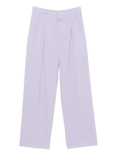 WARDROBE.NYC pleated trousers Purple W2233S25WO