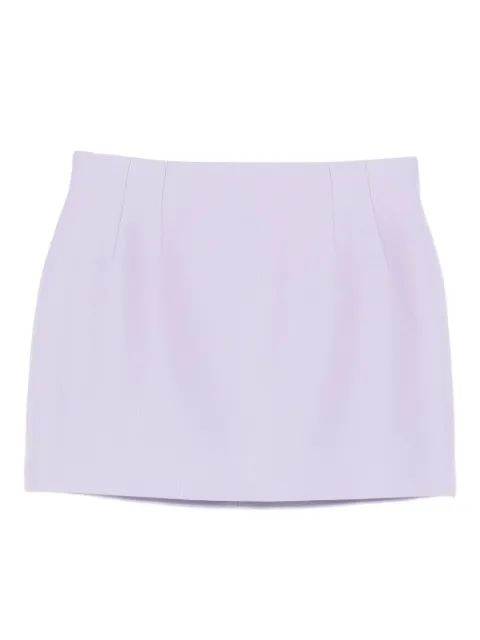 WARDROBE.NYC zip-fastening mini skirt Purple W3004F24WO