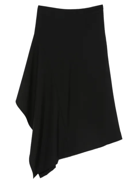 Lutz Huelle Angle midi skirt Black ANGLESKIRTDUC2000