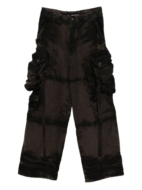 Julius Gas Mask pants Brown 917PAM1BW