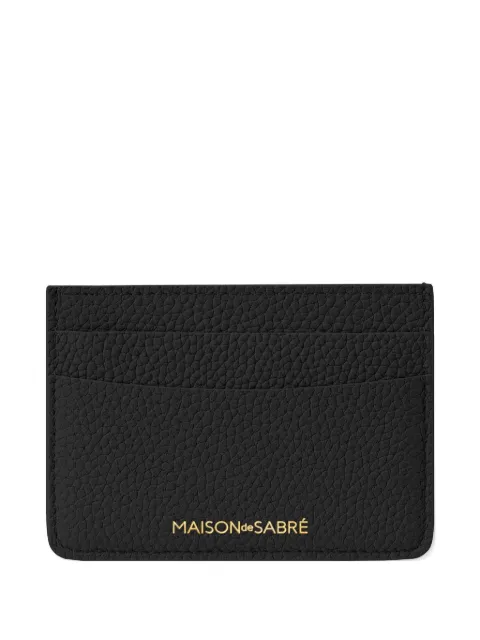 MAISON de SABRÉ Leather Card Holder Black WACH