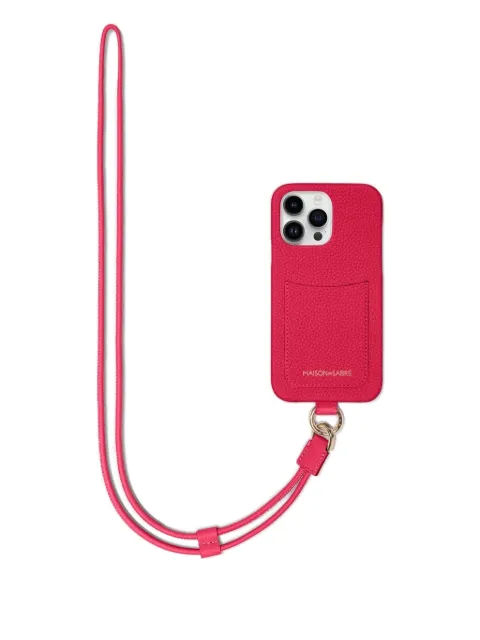 MAISON de SABRÉ sling iPhone 15 Pro Max case Pink SPC15PM