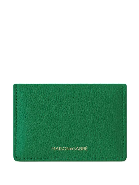 MAISON de SABRÉ Leather Card Case Green CCN