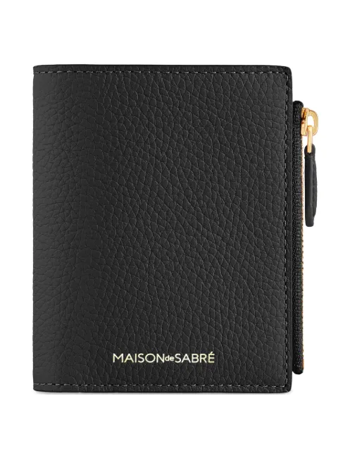 MAISON de SABRÉ leather bifold wallet Black ZIBI