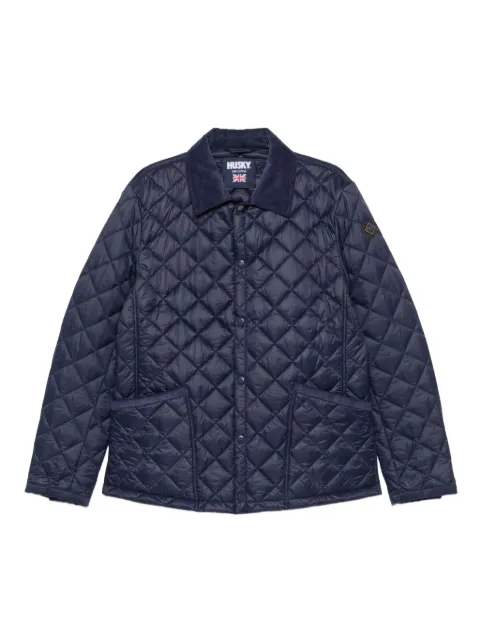 HUSKY quilted jacket Blue H0091K002913