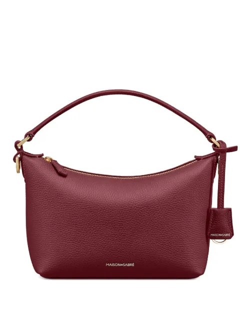MAISON de SABRÉ small leather trapezoid bag Red TRHO