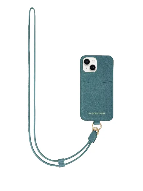 MAISON de SABRÉ sling iPhone 15 case Blue SPC15